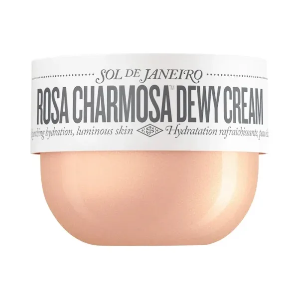 Sol de Janeiro Rosa Charmosa Dewy Body Cream with Rosewater + Crystal Peptides *Pre-Order*