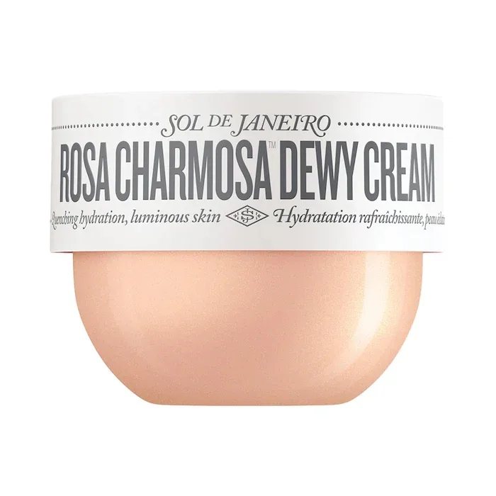Sol de Janeiro Rosa Charmosa Dewy Body Cream with Rosewater + Crystal Peptides *Pre-Order*