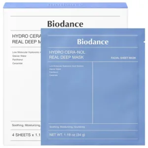 Biodance Hydro Cera-nol Real Deep Mask - 4 pack for Dryness Relief & Redness Soothing *Pre-Order*