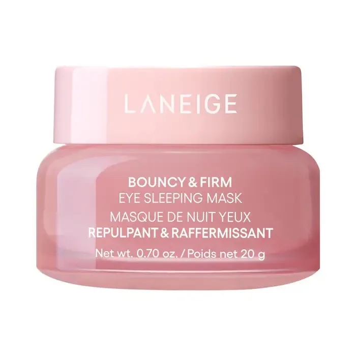 Bouncy & Firm Eye Brightening Sleeping Mask with Peony + Collagen…