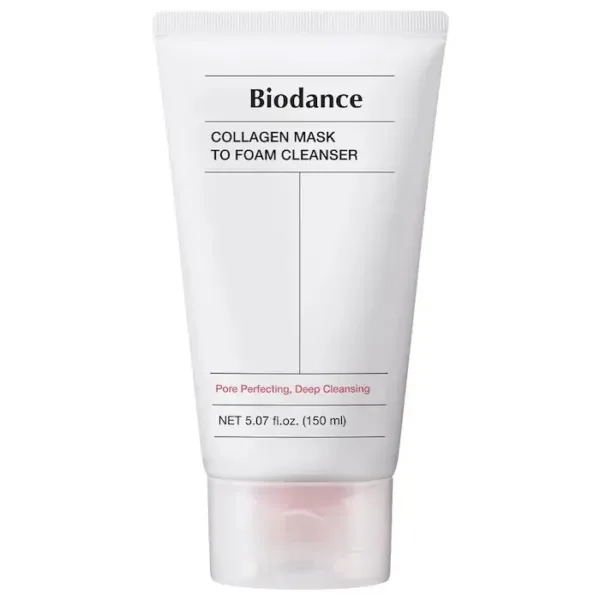 Collagen Mask to Foam Cleanser