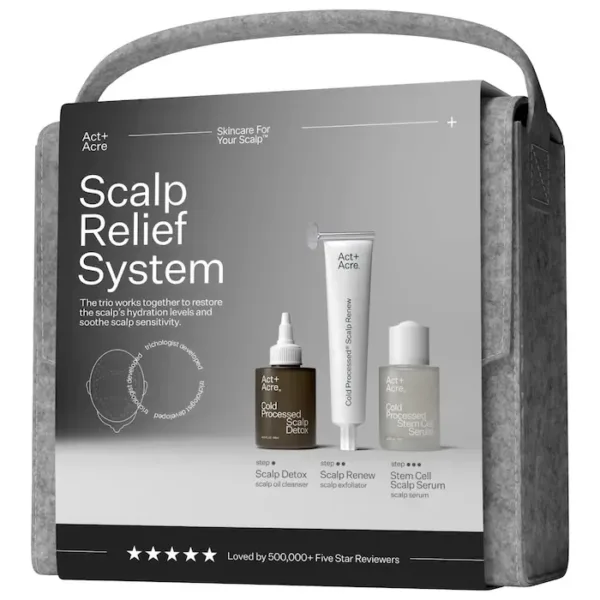 Scalp Relief System for Dandruff + Psoriasis + Eczema Gift Set