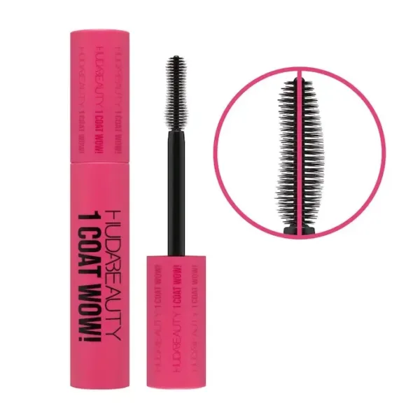 HUDA BEAUTY 1 Coat WOW! Extra Volumizing and Lifting Mascara *Pre-Order*