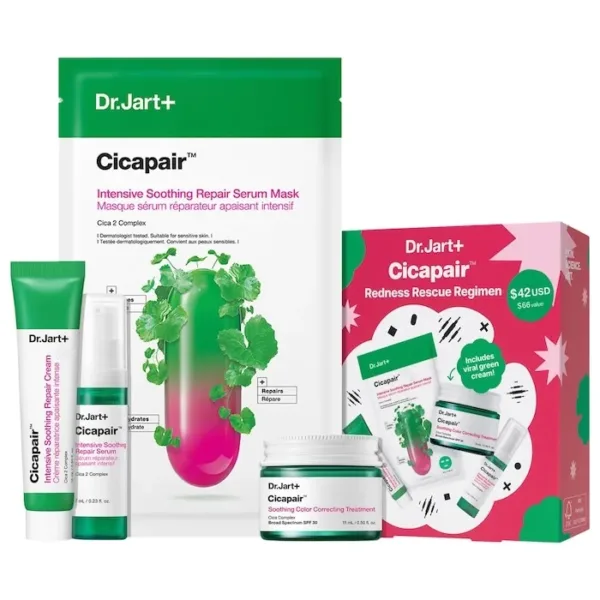 Cicapair Redness Rescue Regimen Kit with Centella Asiatica