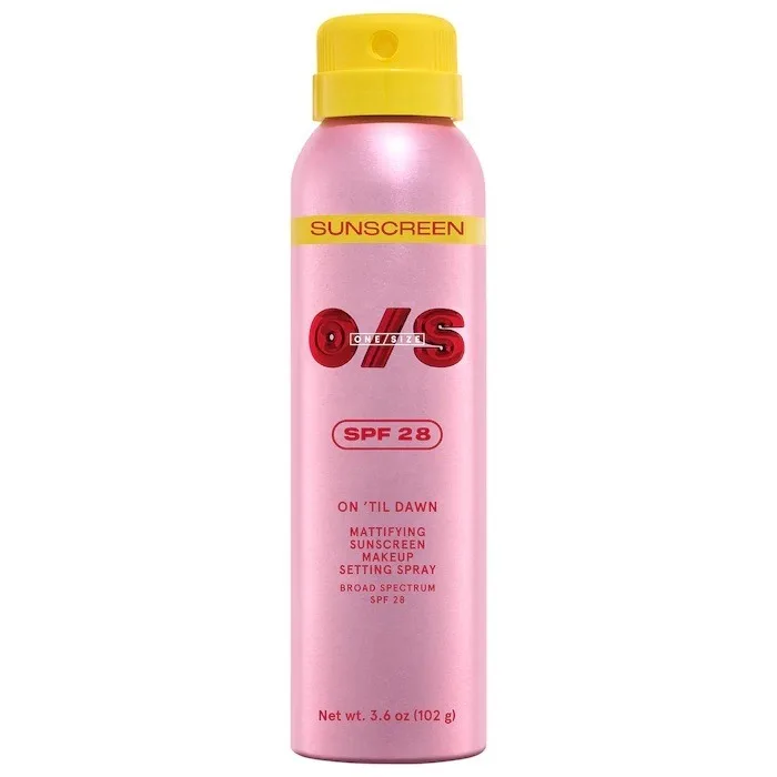 On 'Til Dawn Mattifying Sunscreen Makeup Setting Spray SPF 28