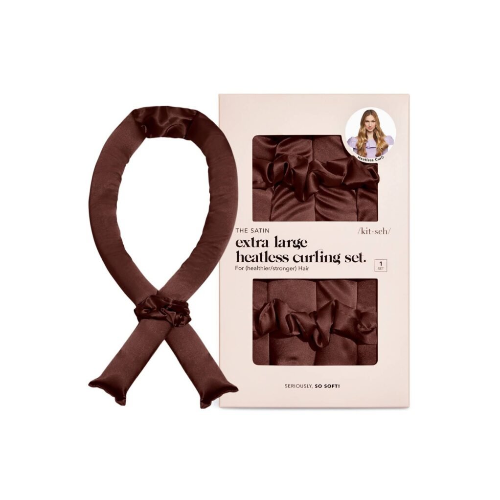 XL Satin Heatless Curling Set