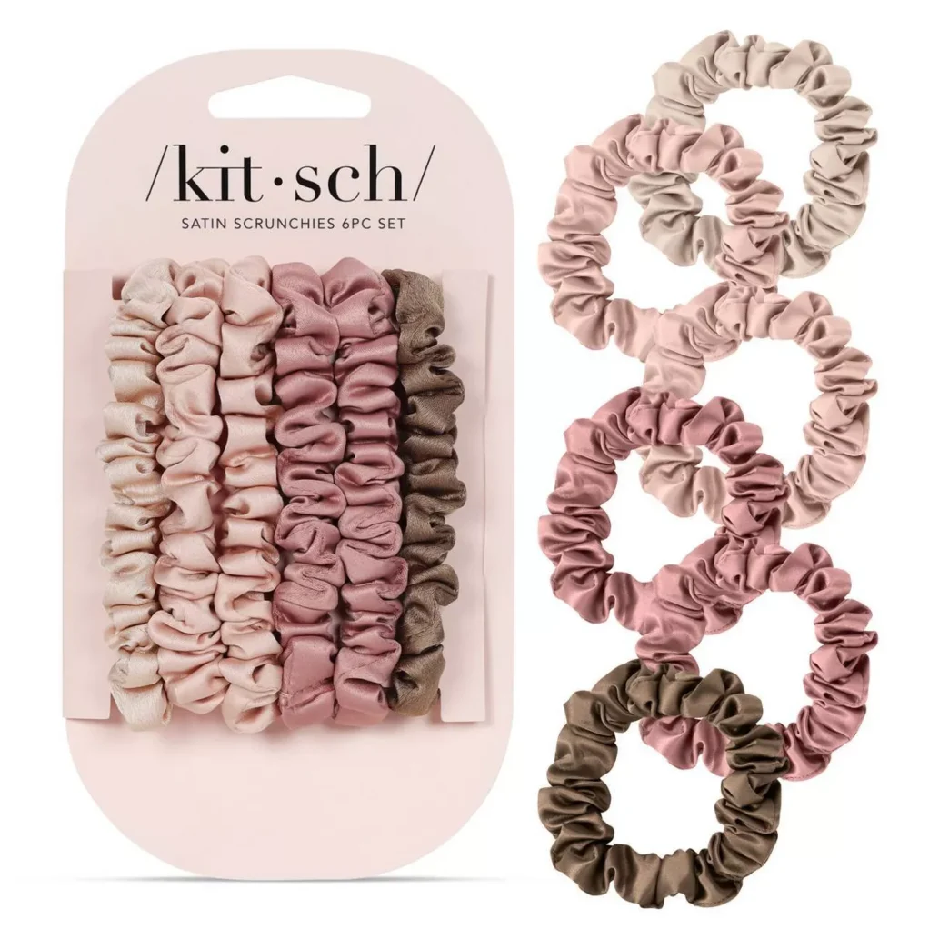 Ultra Petite Satin Scrunchies