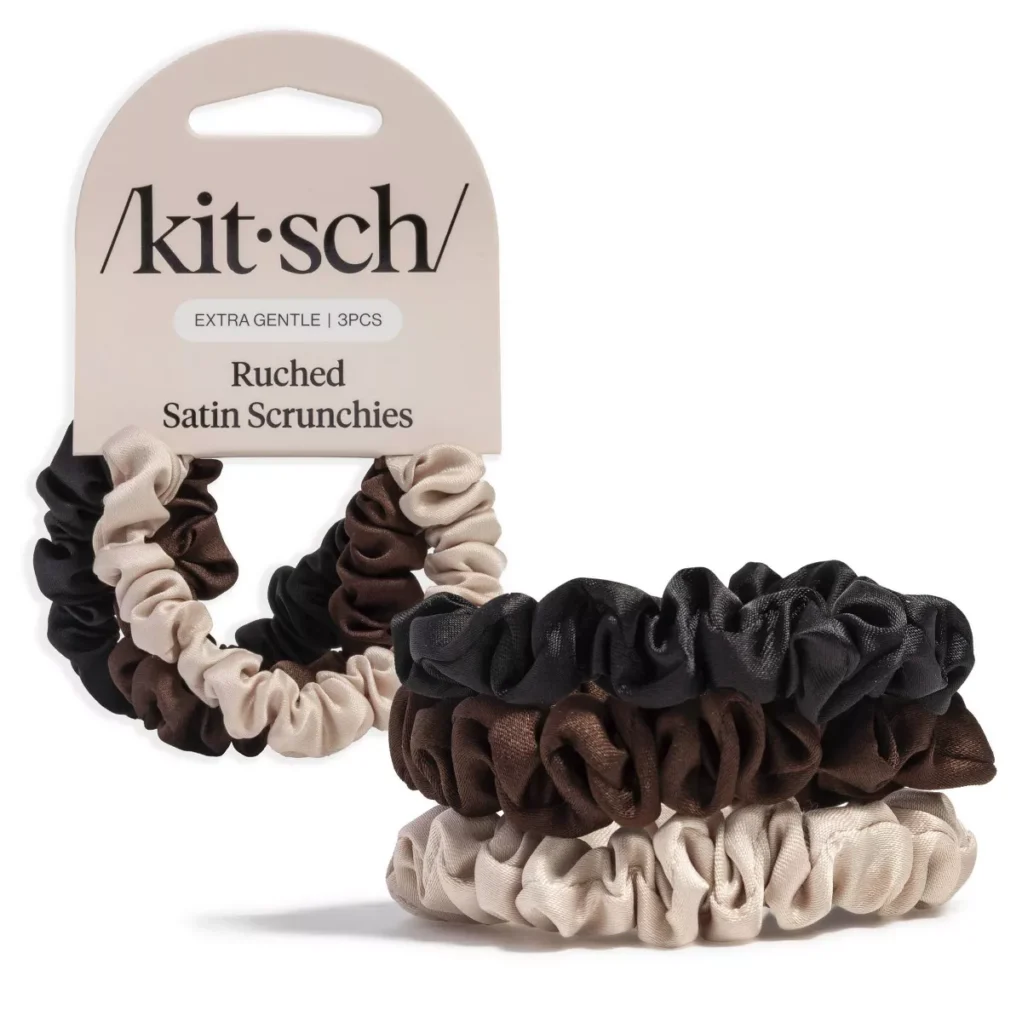 Ultra Petite Satin Scrunchies