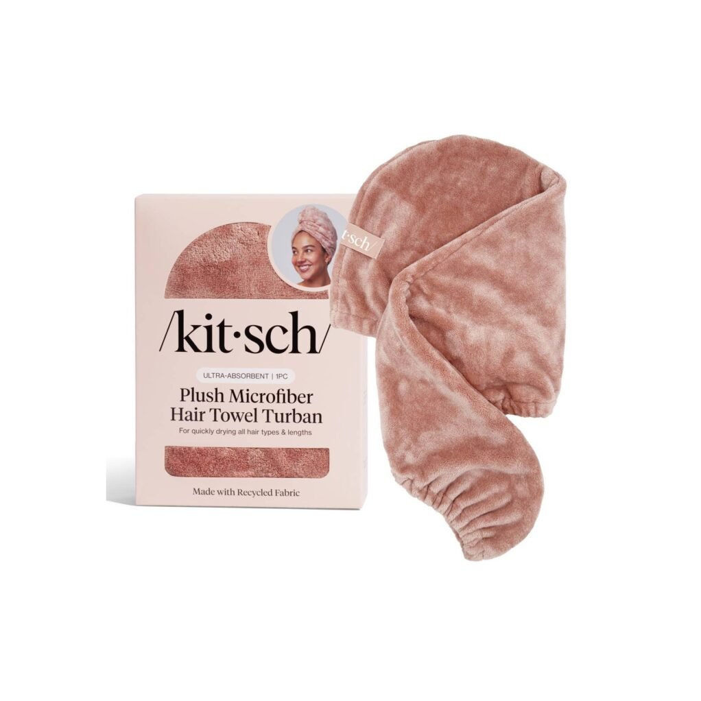 Plush Microfiber Hair Towel Turban