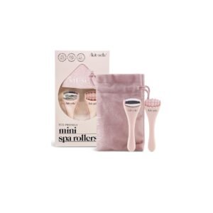 Kitsch Mini Spa Rollers, Ice Roller for Face & Neck, Pink *Pre-Order*