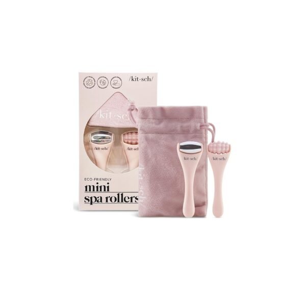 Mini Spa Rollers, Ice Roller for Face & Neck, Pink
