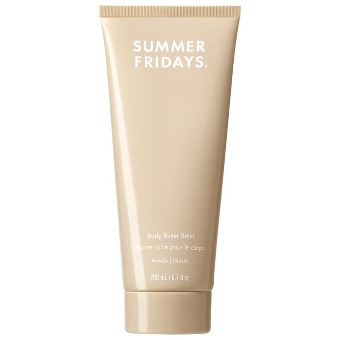 Summer Fridays Body Butter Balm Vanilla - Rich Body Cream with Hyaluronic Acid *Pre-Order*