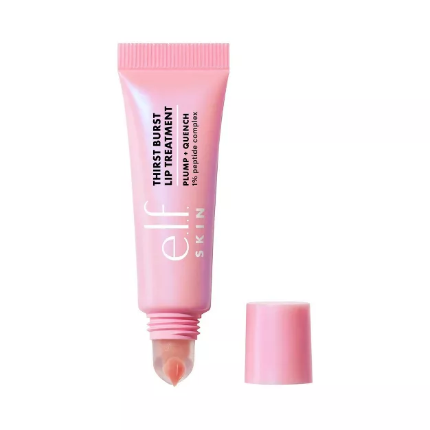 e.l.f. SKIN Thirst Burst Lip Treatment Plump + Quench 1% Peptide…