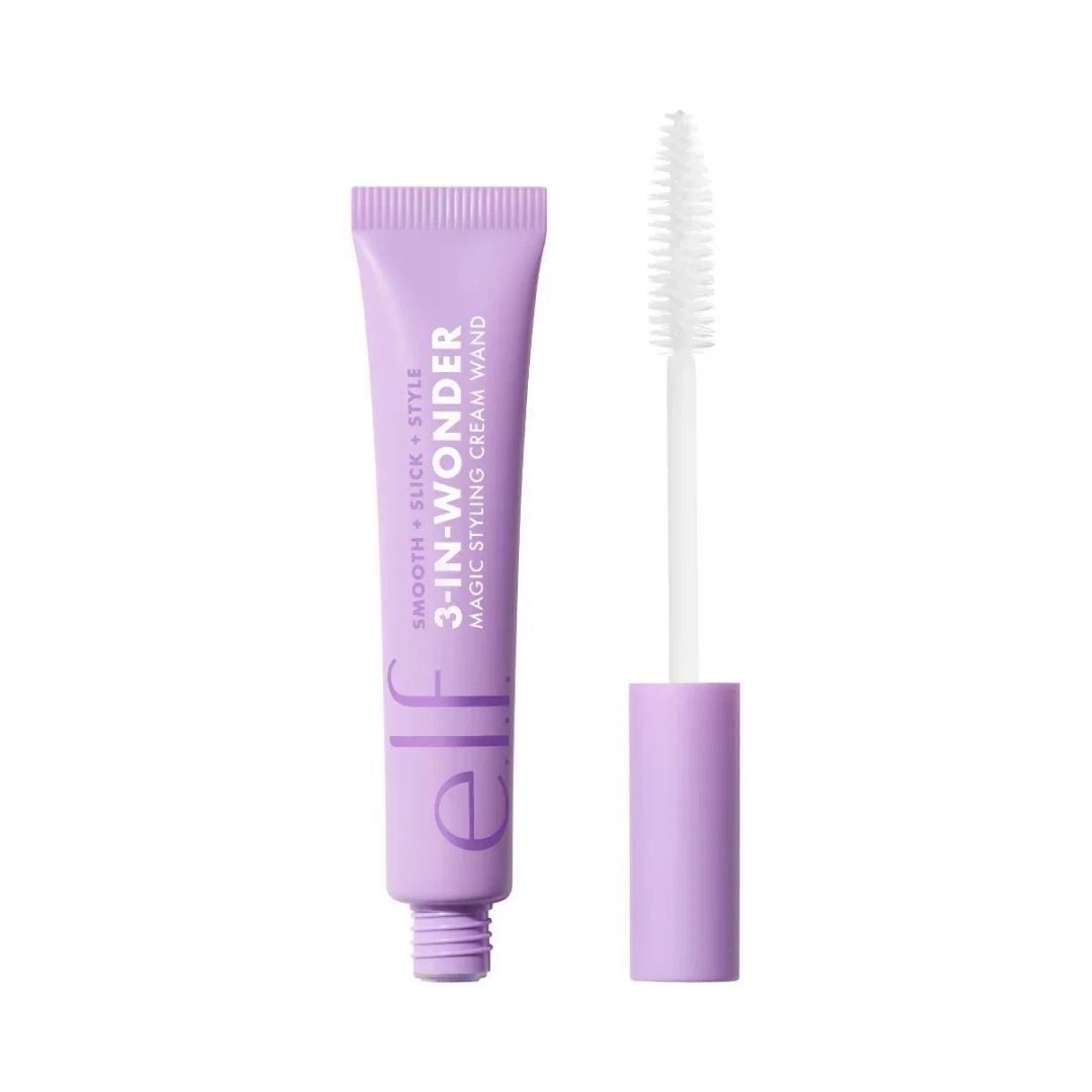 e.l.f. Hair 3-in-Wonder Magic Styling Cream Wand - Smooth Frizz +…