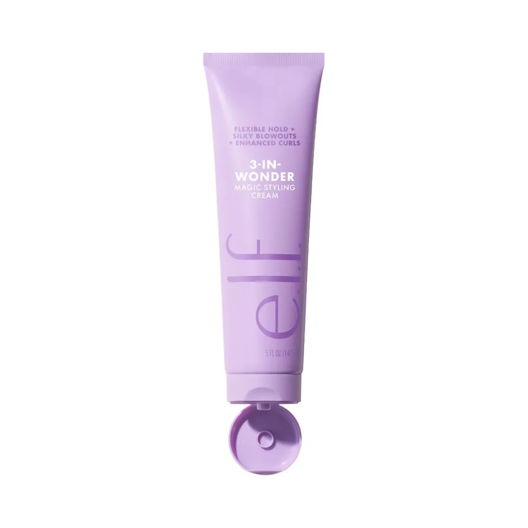 e.l.f. Hair 3-in-Wonder Magic Styling Cream - Flexible Hold + Sil…