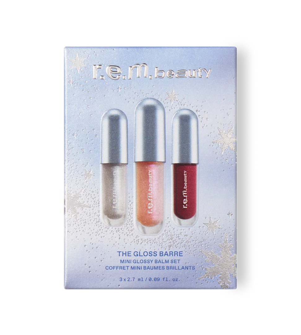 the gloss barre mini glossy balm set / edición limitada