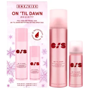 ONE/SIZE by Patrick Starrr On 'Til Dawn Mattifying Waterproof Setting Spray Big & Bitty Duo