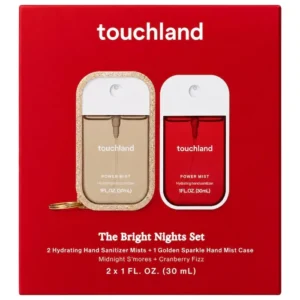 Touchland Special Edition Bright Nights Hand Sanitizer 2-Pack + Case *Pre-Order*